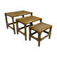 Rattan nesting tables 1970’s