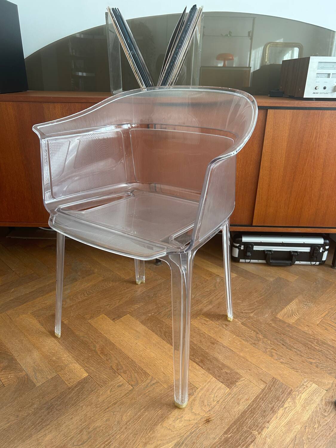 Black "Papyrus" armchair designed by Ronan and Erwan Bouroullec vintage