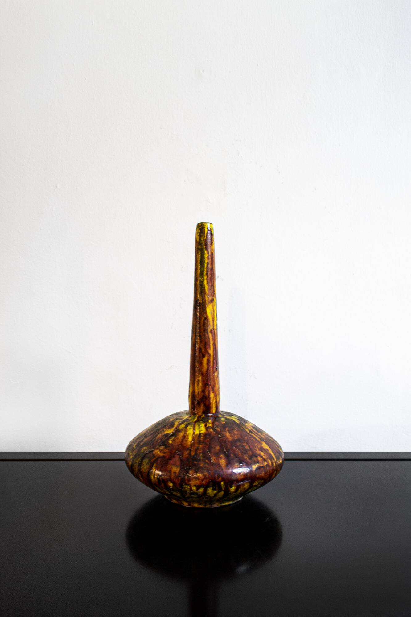Vaso in ceramica Billetto Italia Anni '50