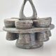 Vintage egg cup holder Ar Seiz Breur