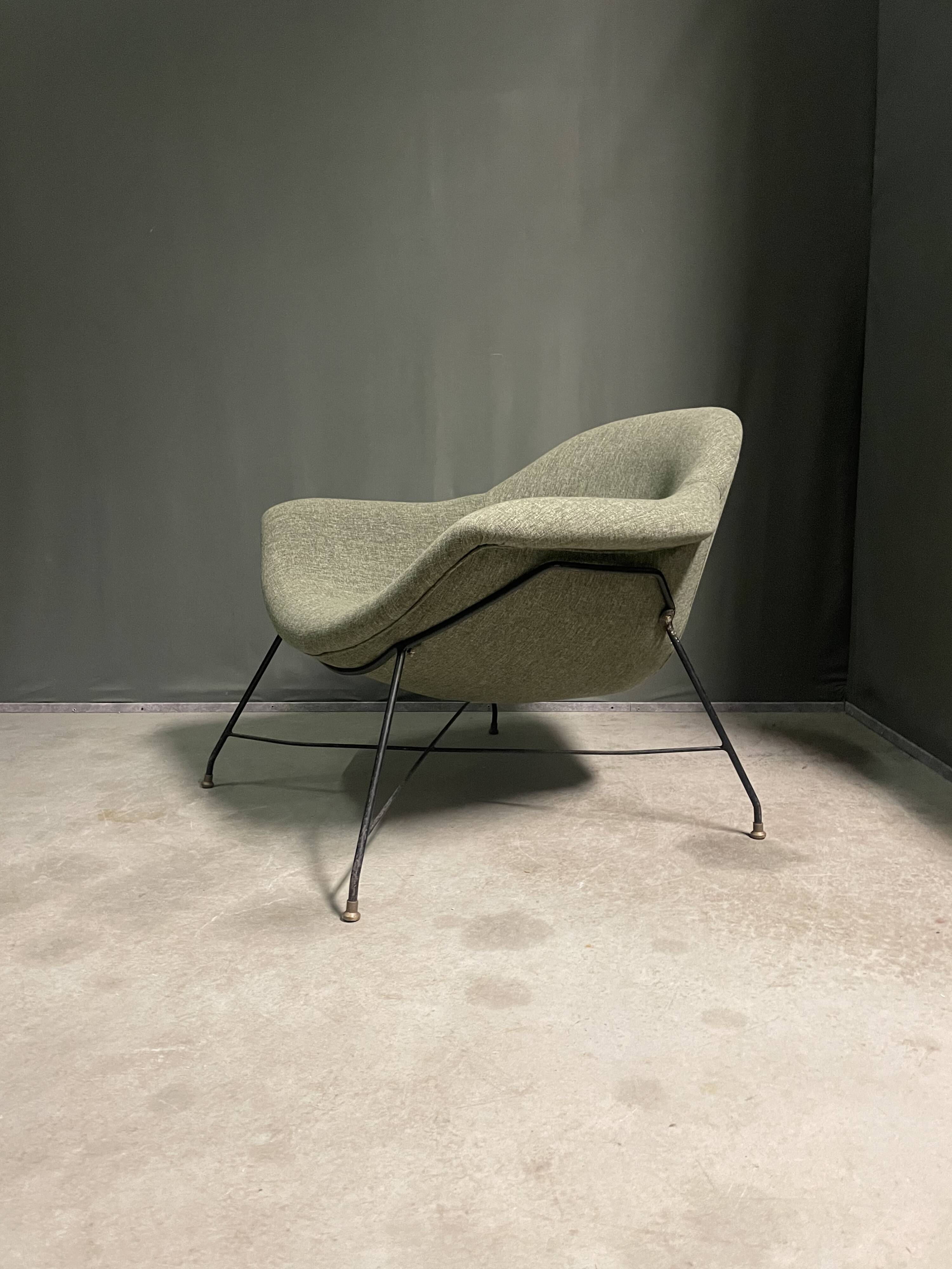 Rare Augusto Bozzi Lounge chair for Saporiti 1950s