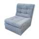 Vintage fabric armchair