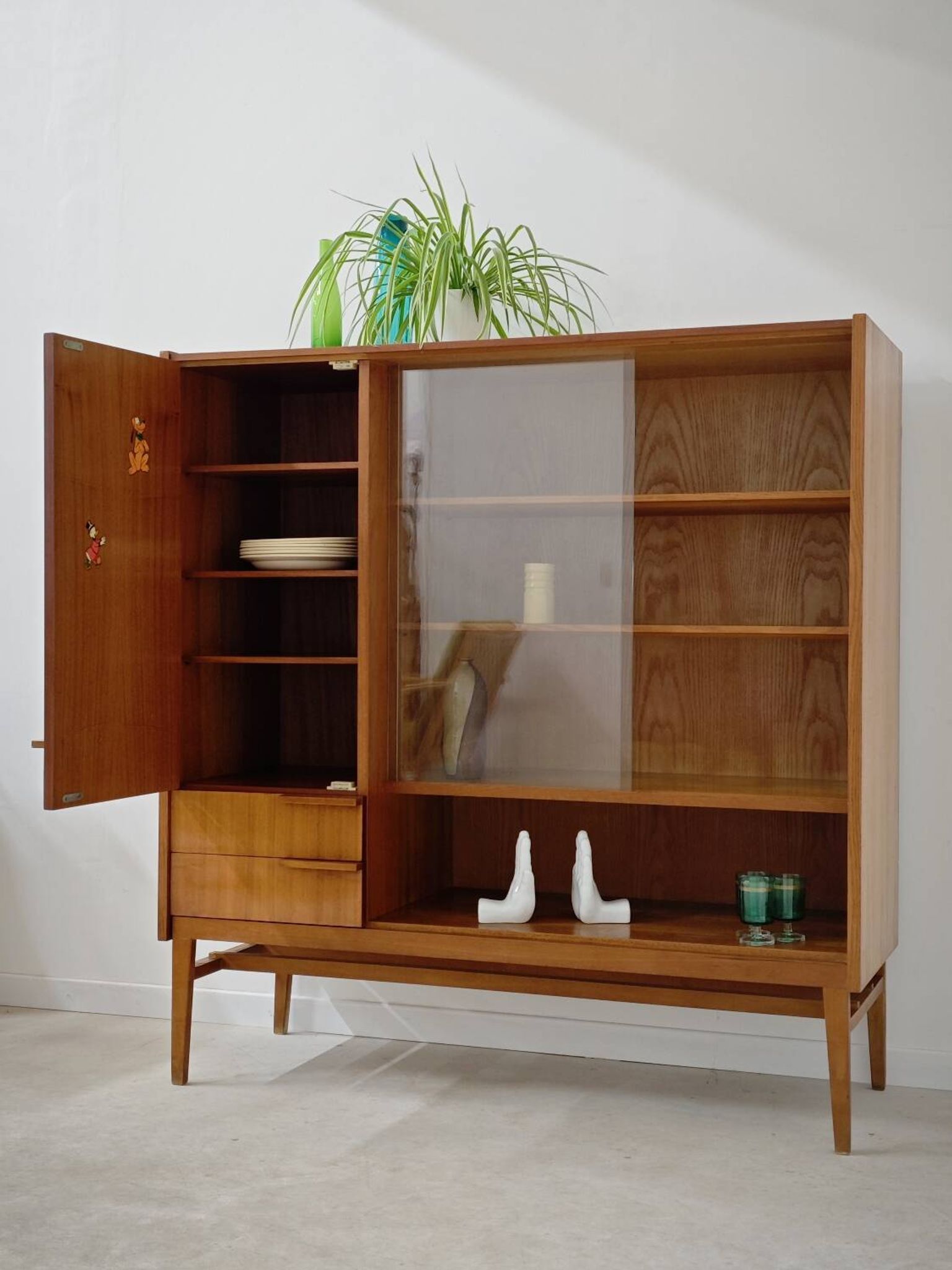 High buffet dresser by Frantisek Mezulanik for Up Zavody 1960