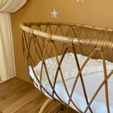 Rattan cradle