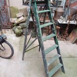 Stepladder, large ladder, wood, 1900s period