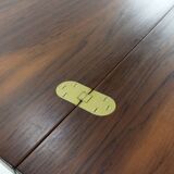 Beautiful danish design foldable game table by Hans Wegner