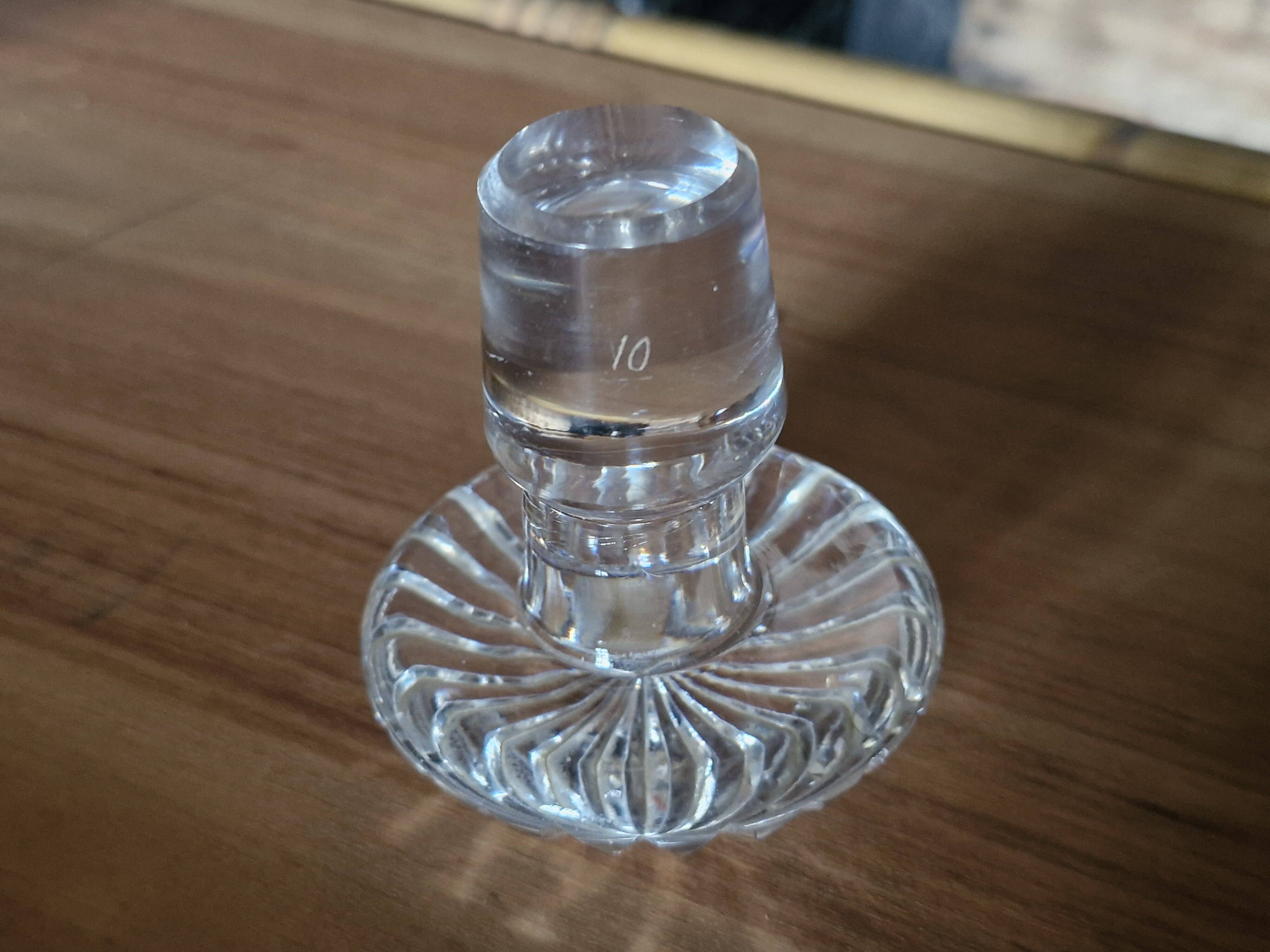 Antique cut crystal carafe - Val St Lambert ??
