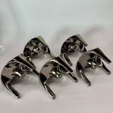 Stackable Candleholder set of 5, Germany 1970s