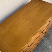 Commode suédoise vintage en bouleau années 50