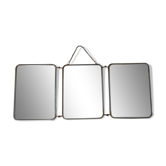 Miroir de barbier ancien