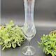 Vase signed Daum France – clear crystal