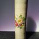 Old Vase Enamelled Sandstone Scroll Painting Decoration Vintage Flowers