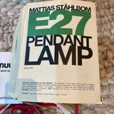 Lamp during e27 Muuto red