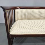 Josef Hoffmann Attributed Beech Sofa, Vienna Secession, 1920s