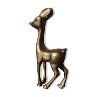 Brass fawn