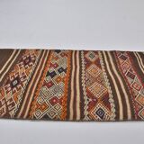 Vintage Anatolian Decorative Kilim