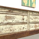 Large antique haberdashery cabinet, circa 1900