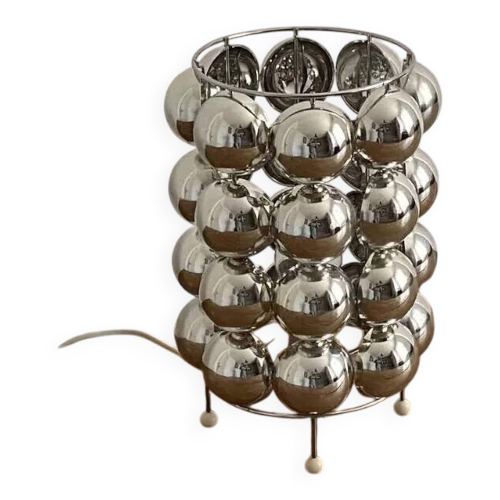 Lampe cinétique Bulb Par KARE. 1980.