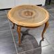 Louis XV coffee table in traditional canework, 1970s