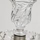 Baccarat, pair of two-light candelabra, Bambou Tors model.