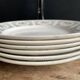 Set of 6 vintage plates Gien France - Model Marie-José