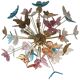 Murano glass sputnik chandelier