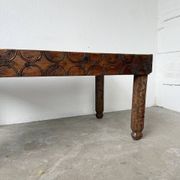 Savoyard folk art coffee table