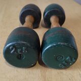Haltères vintages 2,5 kg