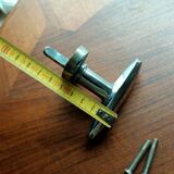 Solid chrome brass window handle