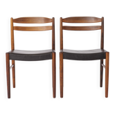 2 Vintage Dining Chairs 1960s, by Albert Johansson & Söner, Hyssna, Sweden
