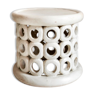 Stool table low Bamiléké