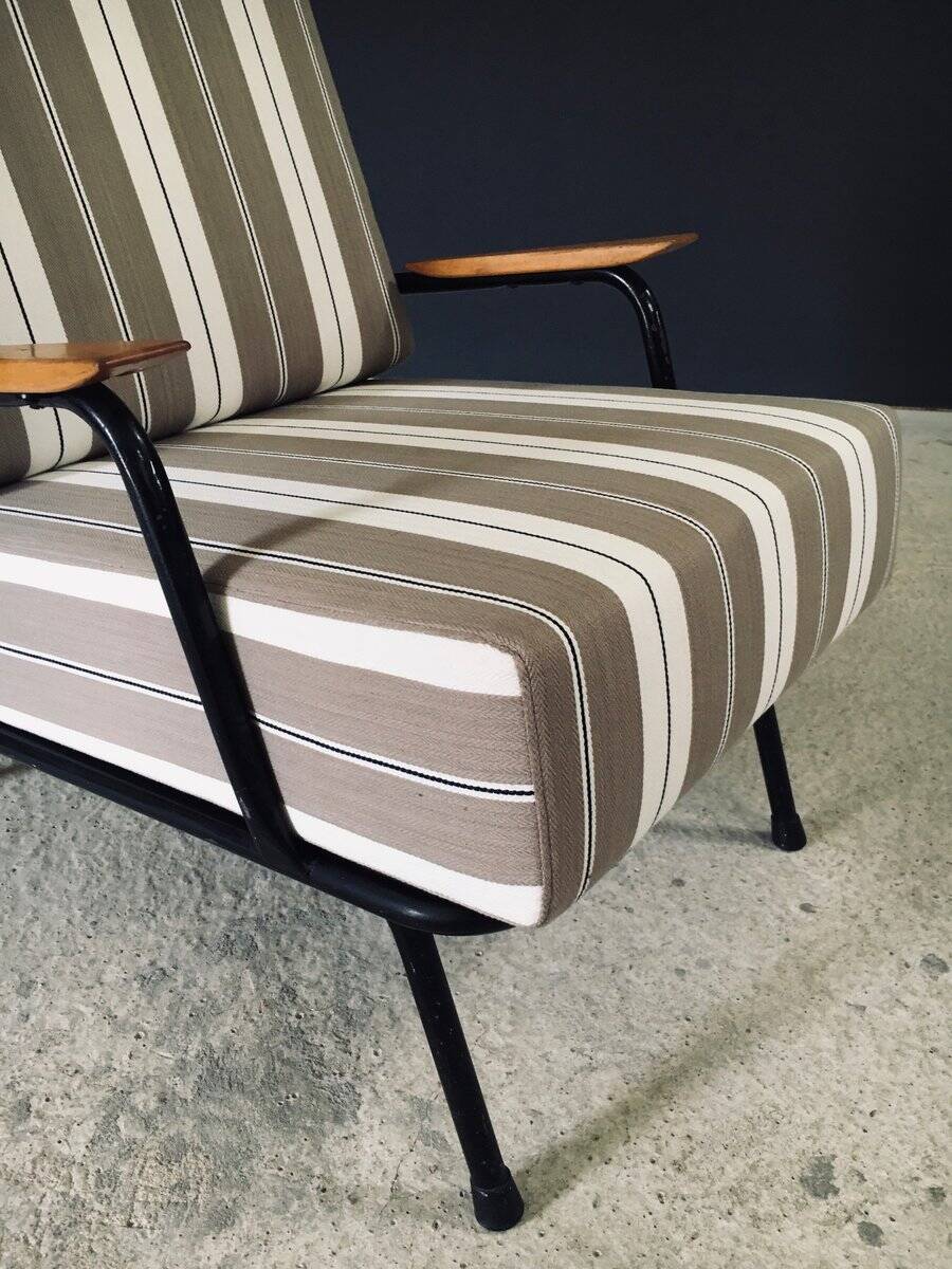 Mid-Century Modern Lounge Chair, France, 1950s