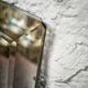 Beveled mirror 96x36cm