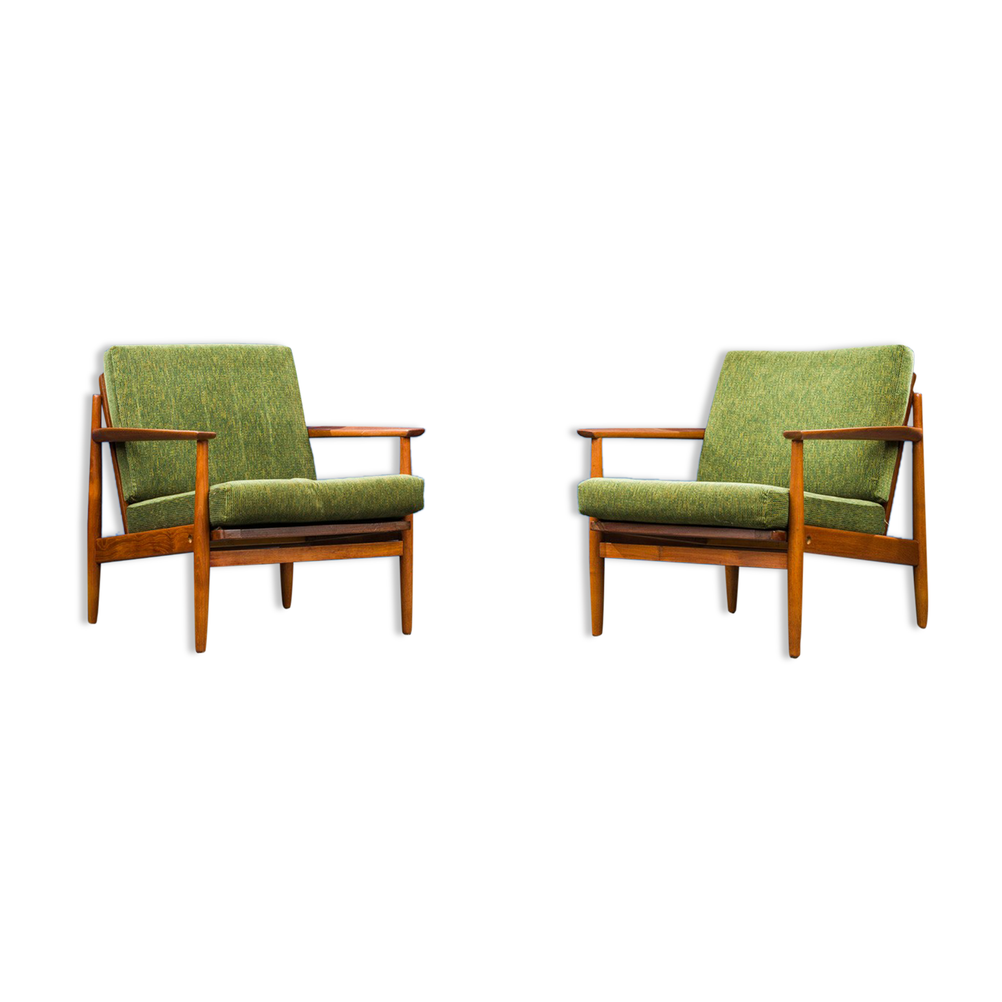 Armchairs for teak, 1960s, Denmark