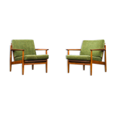 Armchairs for teak, 1960s, Denmark