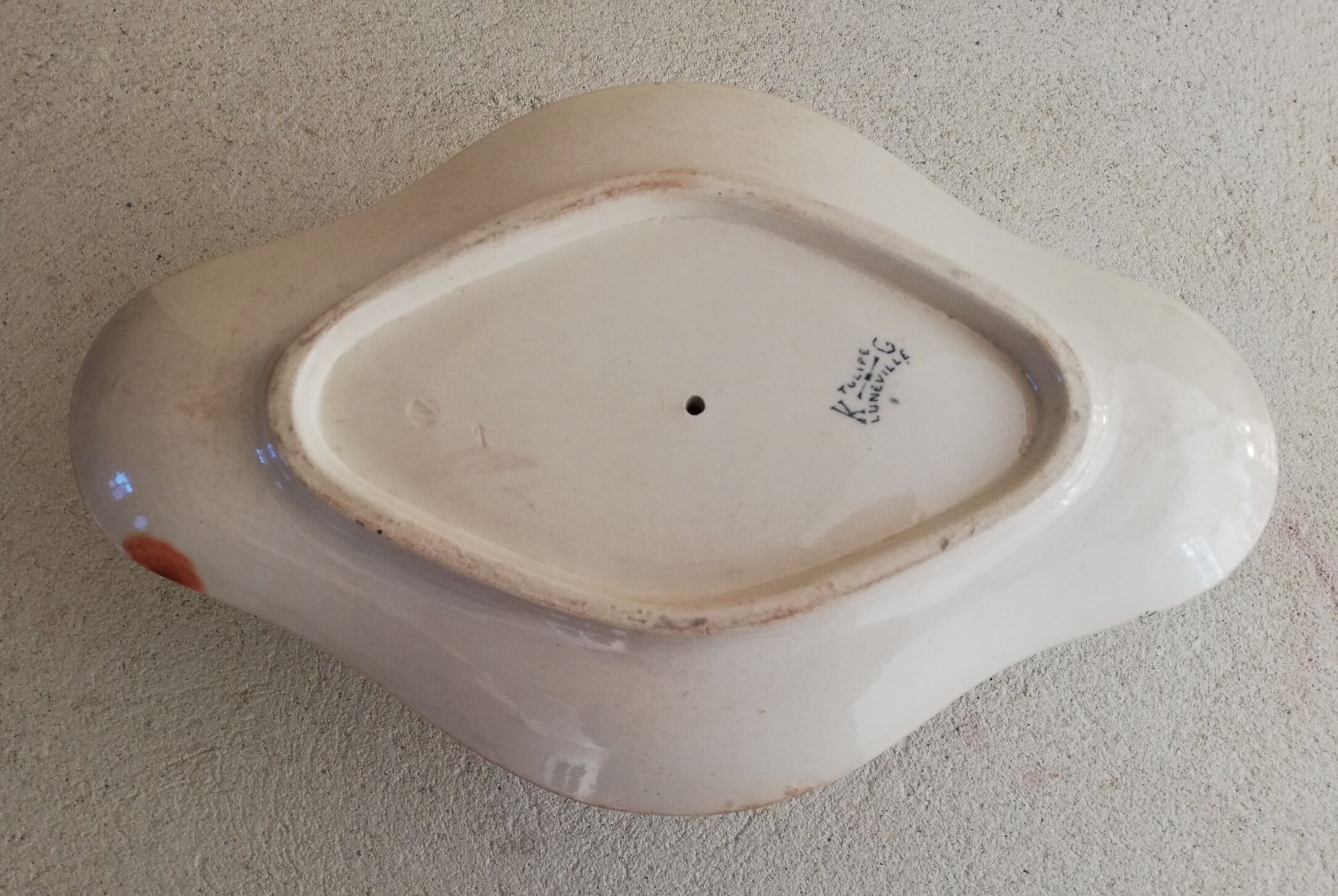 Saucière iron land Lunéville