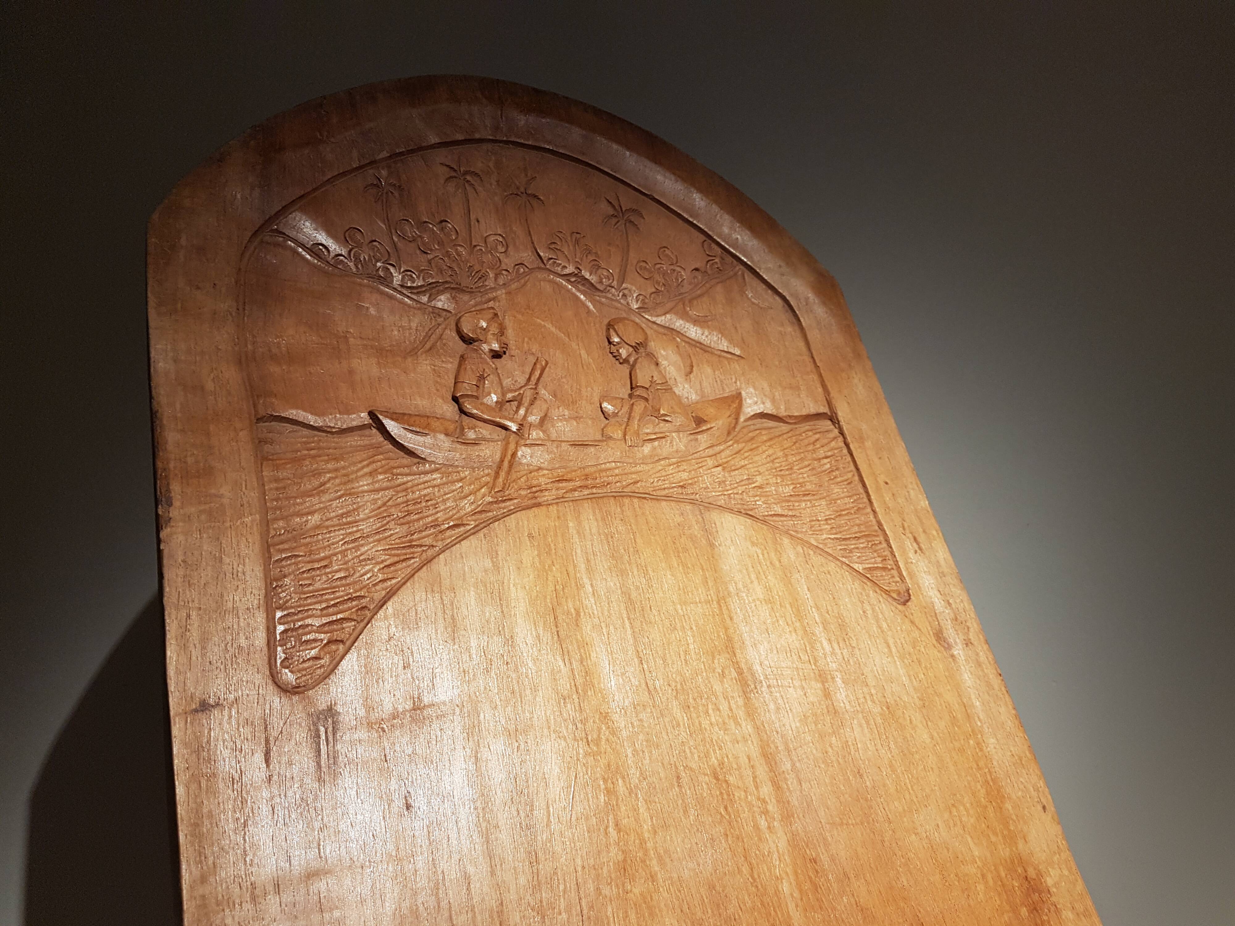 Solid wood palaver chair