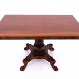 Table pattes de lion, Europe du Nord, fin du XIXe siècle.