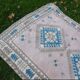 Vintage Turkish Oushak rug 155x190 cm