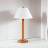 Lampe de table Tsar Suède en pin et plexiglas