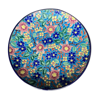 Longwy enamel cut