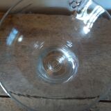 Graduated glass vase 1930