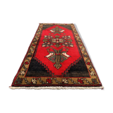 Small Vintage Turkish Rug 104x52 cm, Short Runner, Tribal, Shabby Chic