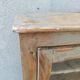 Antique wooden bathroom cabinet patinated