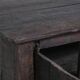 Antique Primitive Wooden Side Cabinet or Console