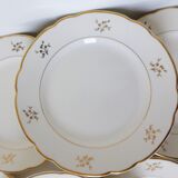 6 vintage Villeroy and Boch dessert plates