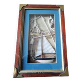 Marine wall wall key box