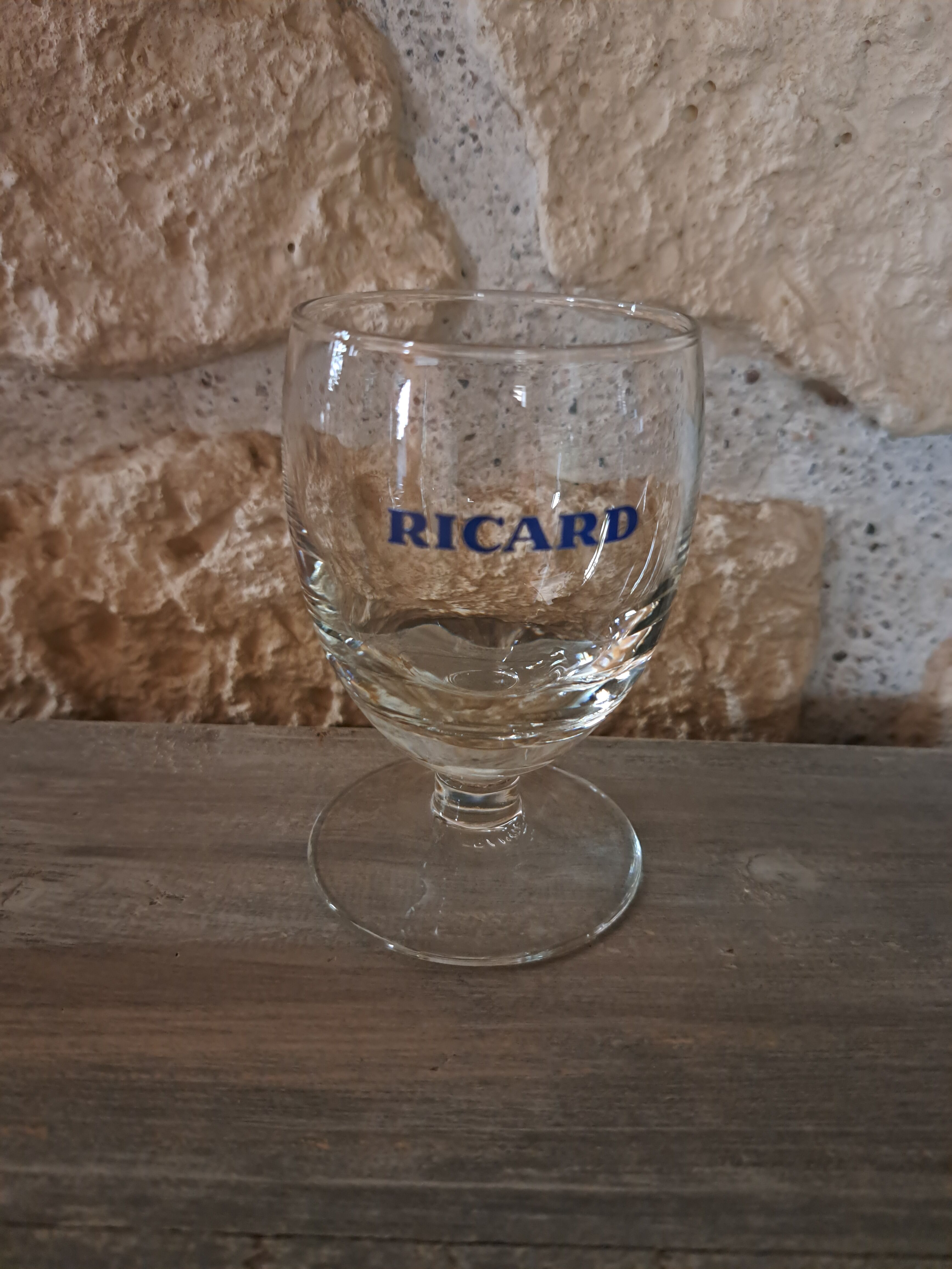 Service of 6 glasses balloons Ricard