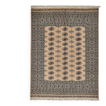 Turkish Handknotted Wool Oushak Rug 165 cm x 223 cm