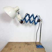 Industrial East German Scissor Lamp from VEB Zweckleuchtenbau Dresden, 1950